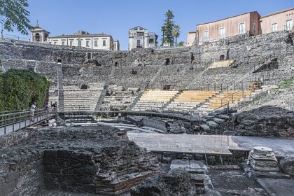 siti archeologici teatro romano di catania
