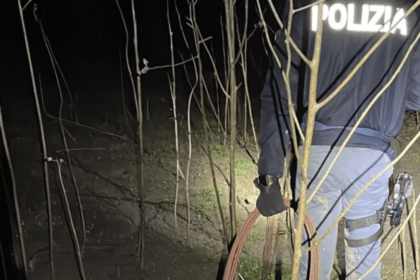 polizia catania furto di rame